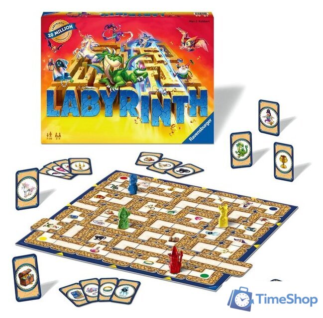 Настольная игра Ravensburger Сумасшедший лабиринт. Издание 2021 - Изображение №3 — Интернет-магазин Time-Shop