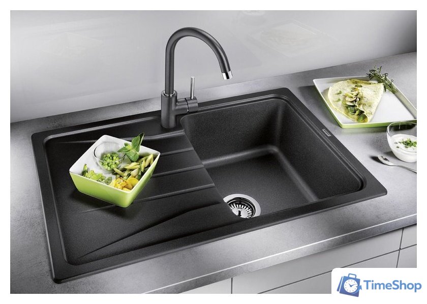 Кухонная мойка Blanco Sona 45 S 527149 (мягкий белый) - Изображение №2 — Интернет-магазин Time-Shop