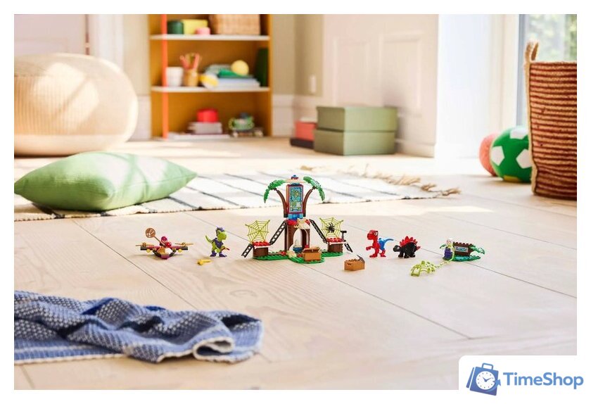 Конструктор LEGO Marvel Битва динозавров Спайди и Гобби возле домика на дереве (11200) - Изображение №12 — Интернет-магазин Time-Shop