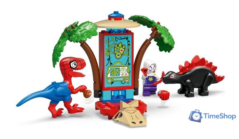 Конструктор LEGO Marvel Битва динозавров Спайди и Гобби возле домика на дереве (11200) - Изображение №6 — Интернет-магазин Time-Shop
