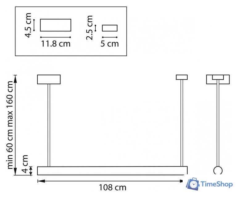 Подвесная люстра Lightstar Palla 737116 - Изображение №2 — Интернет-магазин Time-Shop