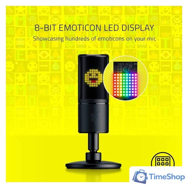 Проводной микрофон Razer Seiren Emote - Изображение №6 — Интернет-магазин Time-Shop