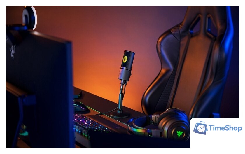 Проводной микрофон Razer Seiren Emote - Изображение №9 — Интернет-магазин Time-Shop