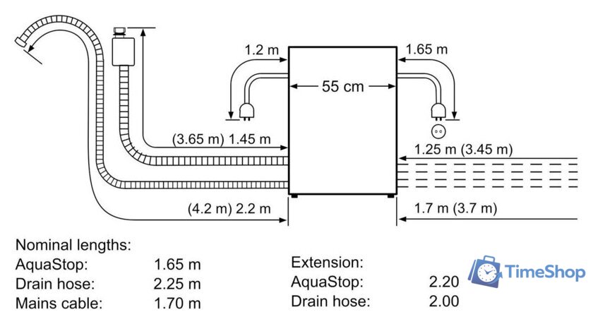 Встраиваемая посудомоечная машина Bosch Serie 6 SCX6ITB00E - Изображение №5 — Интернет-магазин Time-Shop