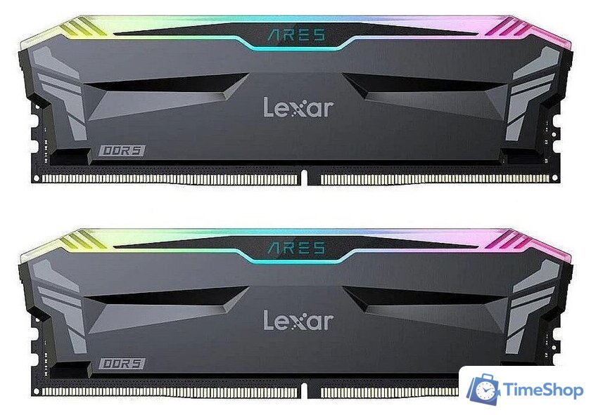 Оперативная память Lexar Ares RGB 2x16ГБ DDR5 6400 МГц LD5EU016G-R6400GDLA - Изображение №1 — Интернет-магазин Time-Shop