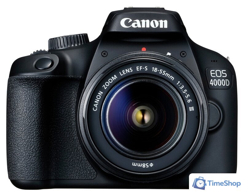 Зеркальный фотоаппарат Canon EOS 4000D Kit 18-55mm III - Изображение №1 — Интернет-магазин Time-Shop