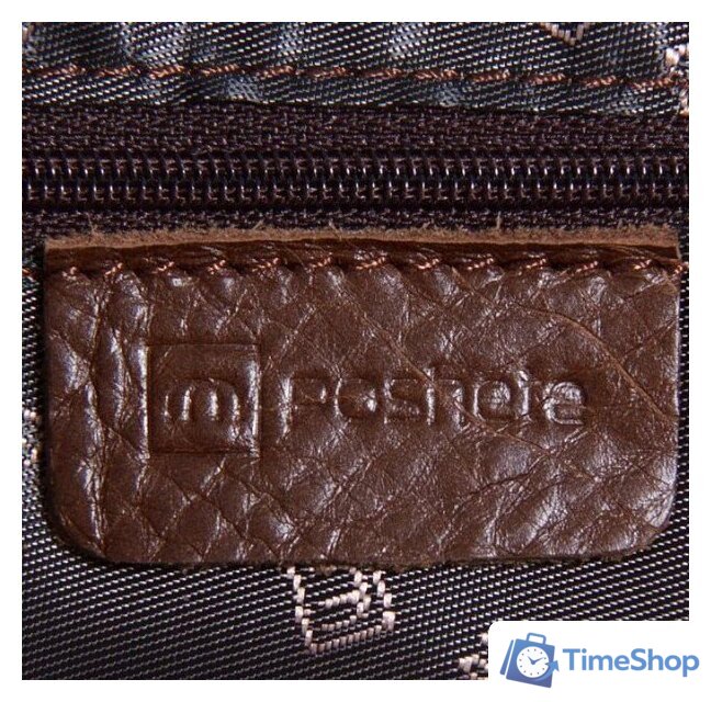 Женская сумка Poshete 827-2011-BCL (коричневый) - Изображение №4 — Интернет-магазин Time-Shop