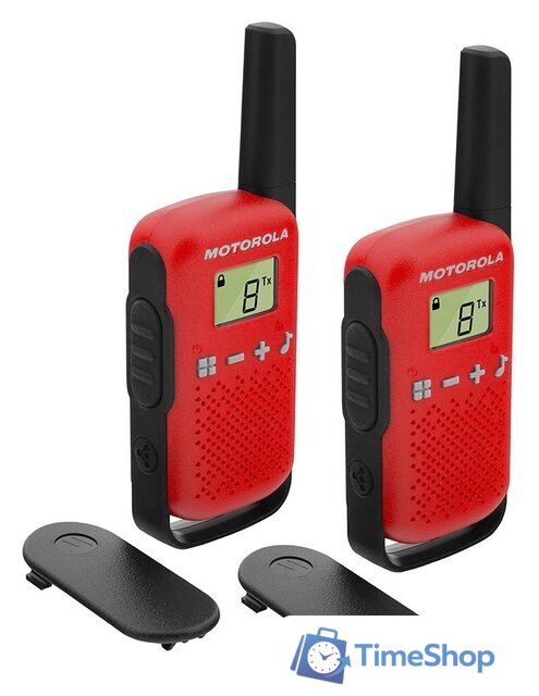 Портативная радиостанция Motorola Talkabout T42 (красный) - Изображение №3 — Интернет-магазин Time-Shop