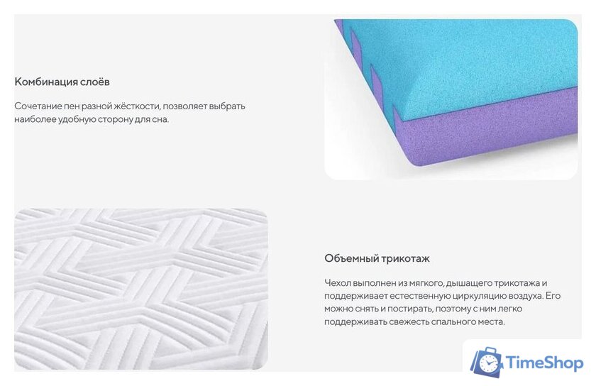 Ортопедическая подушка Сонум Infiniti 60x40 - Изображение №6 — Интернет-магазин Time-Shop