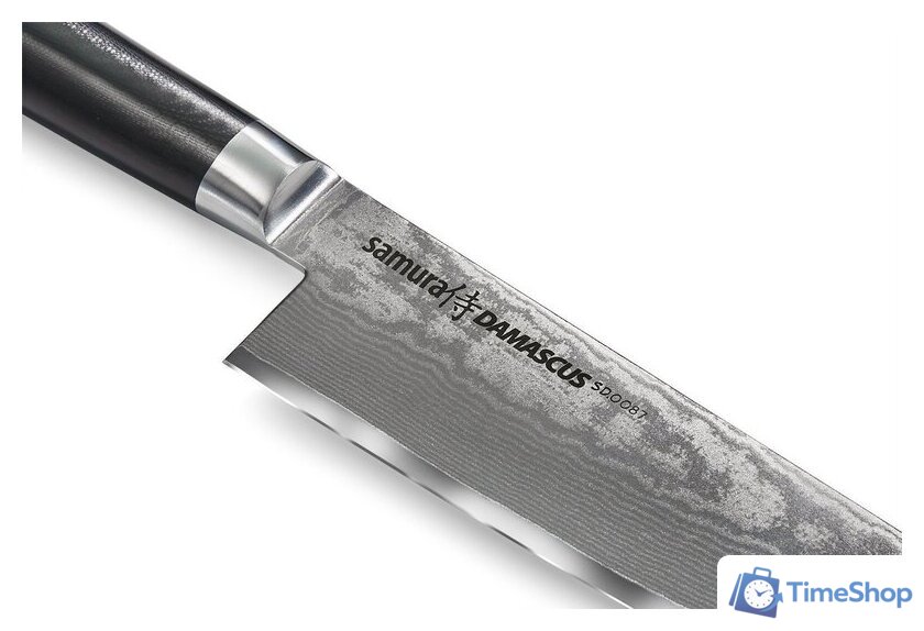 Кухонный нож Samura Damascus SD-0087 - Изображение №3 — Интернет-магазин Time-Shop