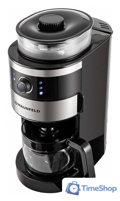 Капельная кофеварка MAUNFELD MF-731BK - Изображение №2 — Интернет-магазин Time-Shop