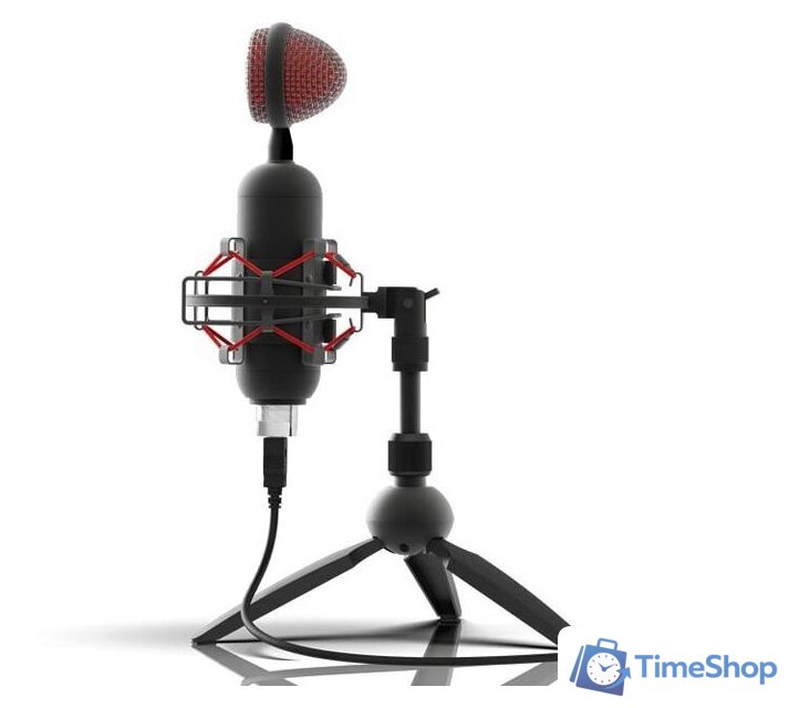 Проводной микрофон Ritmix RDM-230 USB Eloquence - Изображение №2 — Интернет-магазин Time-Shop