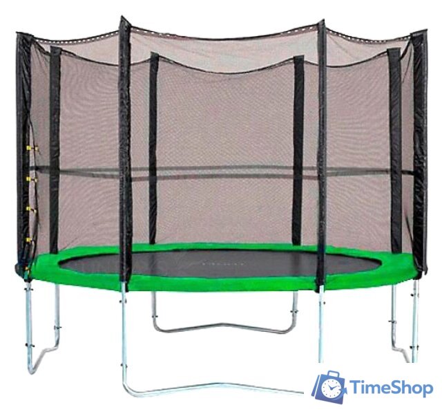 Батут Sundays Acrobat-D252 (зеленый, с сеткой) - Изображение №1 — Интернет-магазин Time-Shop