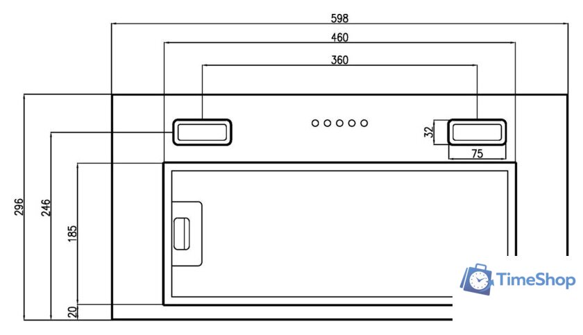Кухонная вытяжка Schtoff TDM 60 (черный) - Изображение №6 — Интернет-магазин Time-Shop
