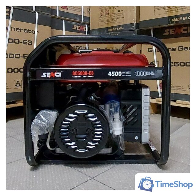 Бензиновый генератор SENCI SC5000-E3 - Изображение №3 — Интернет-магазин Time-Shop