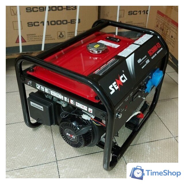 Бензиновый генератор SENCI SC5000-E3 - Изображение №6 — Интернет-магазин Time-Shop