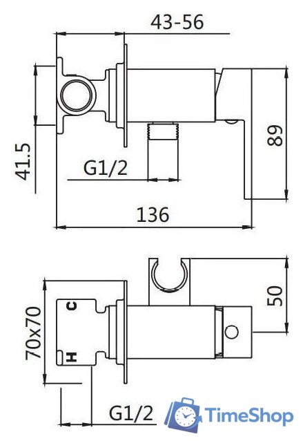 Гигиенический душ Shevanik S127G - Изображение №12 — Интернет-магазин Time-Shop