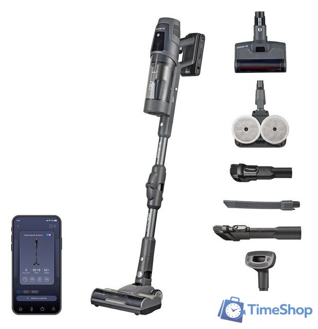 Пылесос Polaris PVCS 6020 Cyclonic Way PRO Wi-Fi IQ Home (серый) - Изображение №1 — Интернет-магазин Time-Shop