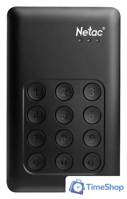 Внешний накопитель Netac K390 1TB NT05K390K-001T-30BK - Изображение №1 — Интернет-магазин Time-Shop