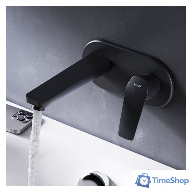 Смеситель AM.PM Gem F90A72222 (черный) - Изображение №2 — Интернет-магазин Time-Shop