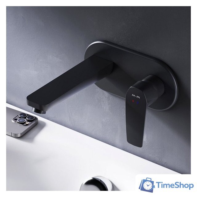 Смеситель AM.PM Gem F90A72222 (черный) - Изображение №4 — Интернет-магазин Time-Shop