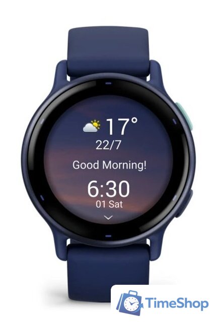 Умные часы Garmin Vivoactive 5 (темно-синий) - Изображение №4 — Интернет-магазин Time-Shop