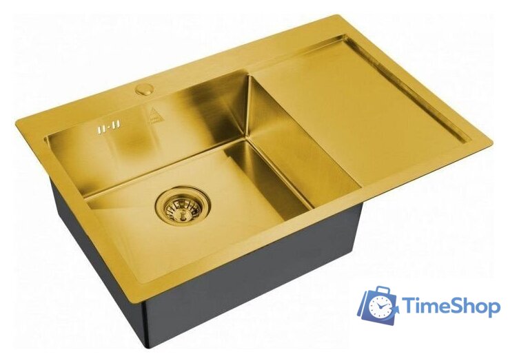 Кухонная мойка ZorG SH 7851-L Bronze - Изображение №1 — Интернет-магазин Time-Shop