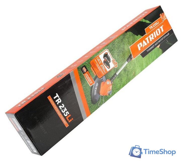 Триммер Patriot TR 235UES (с АКБ) - Изображение №13 — Интернет-магазин Time-Shop