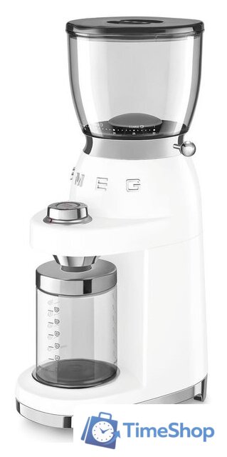 Электрическая кофемолка Smeg CGF11WHEU - Изображение №1 — Интернет-магазин Time-Shop