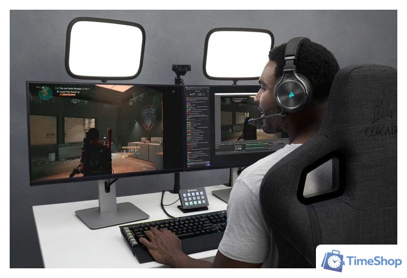 Наушники Corsair Virtuoso RGB Wireless XT - Изображение №13 — Интернет-магазин Time-Shop