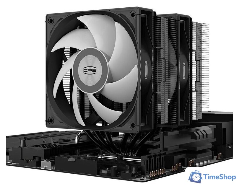 Кулер для процессора PCCooler RT620 ARGB (черный) - Изображение №7 — Интернет-магазин Time-Shop