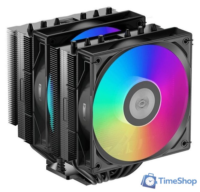 Кулер для процессора PCCooler RT620 ARGB (черный) - Изображение №1 — Интернет-магазин Time-Shop