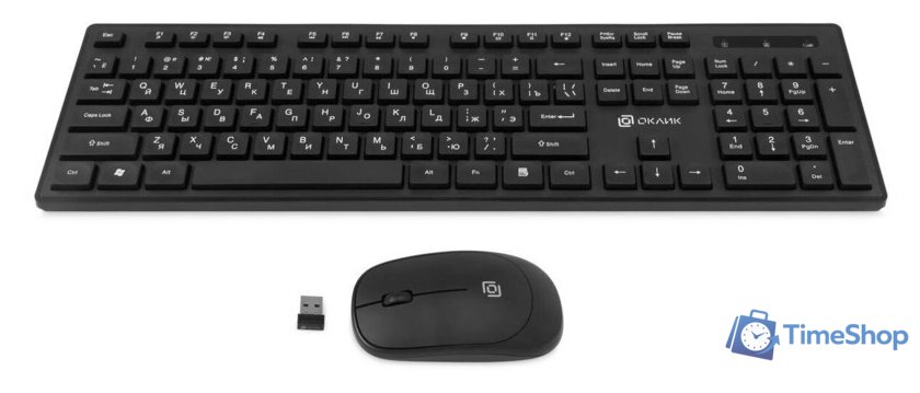 Офисный набор Оклик S255W - Изображение №7 — Интернет-магазин Time-Shop