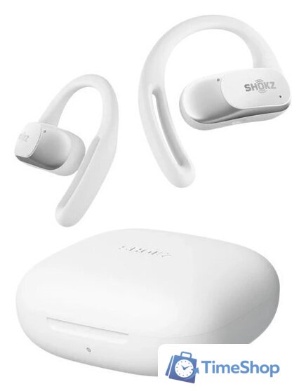 Наушники Shokz OpenFit Air (белый) - Изображение №1 — Интернет-магазин Time-Shop
