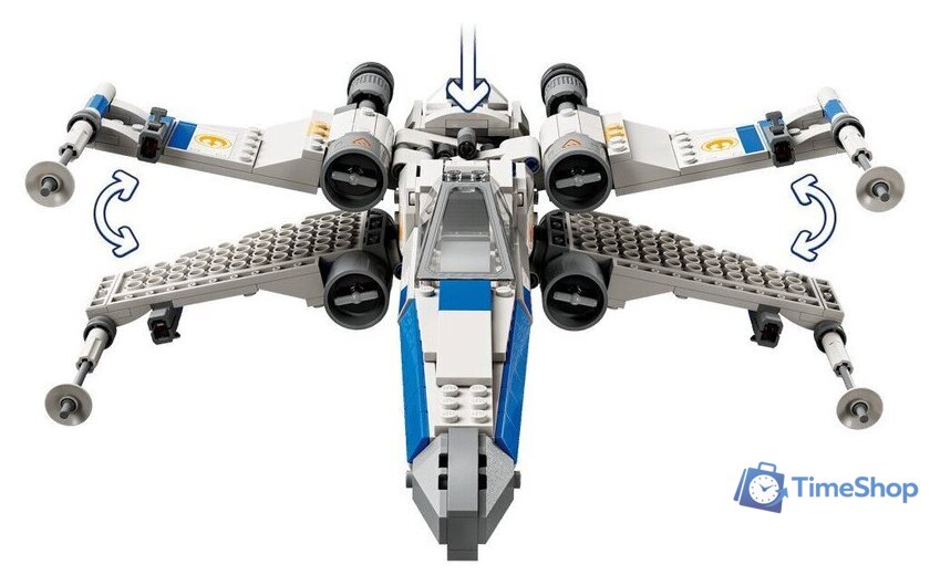 Конструктор LEGO Star Wars 75460 Истребитель X-wing Новой Республики - Изображение №3 — Интернет-магазин Time-Shop
