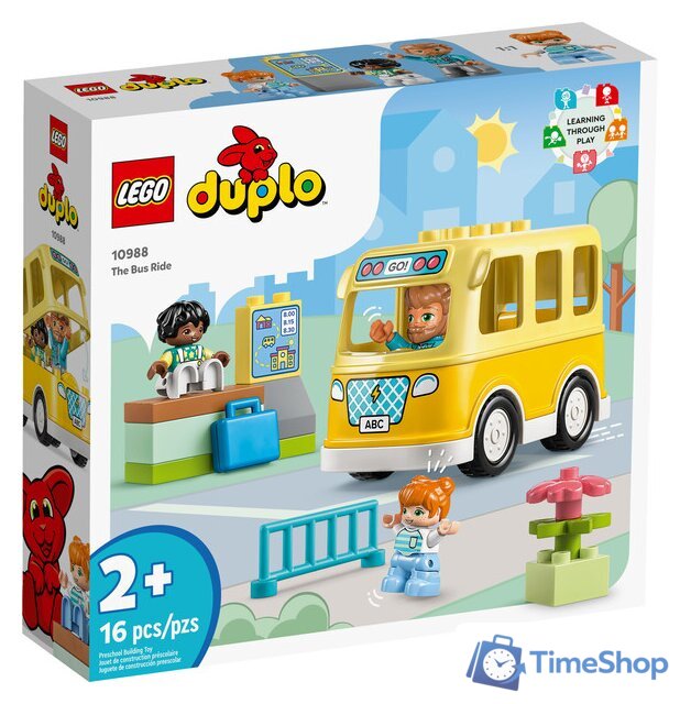 Конструктор LEGO Duplo 10988 Поездка на автобусе - Изображение №1 — Интернет-магазин Time-Shop
