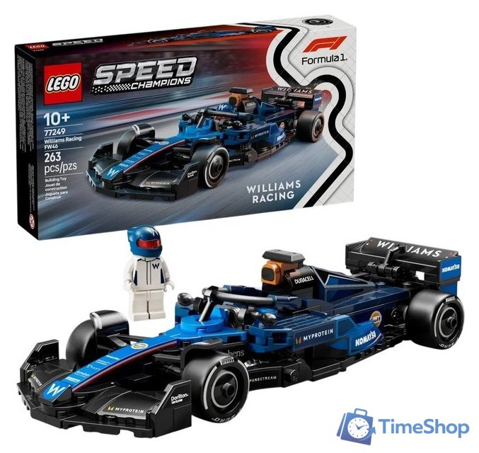 Конструктор LEGO Speed Champions 77249 Гоночный автомобиль Williams Racing FW46 F1 - Изображение №1 — Интернет-магазин Time-Shop