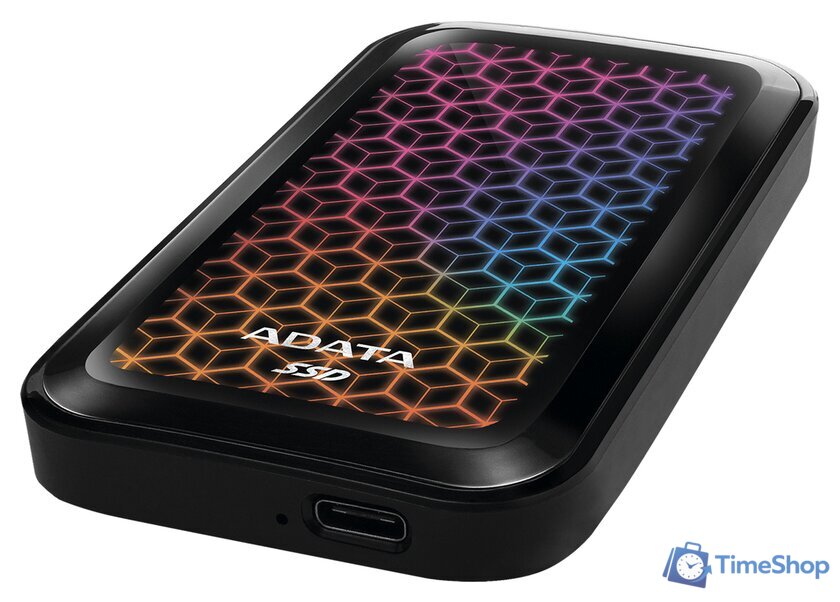 Внешний накопитель ADATA SE770G 512GB ASE770G-512GU32G2-CBK - Изображение №3 — Интернет-магазин Time-Shop
