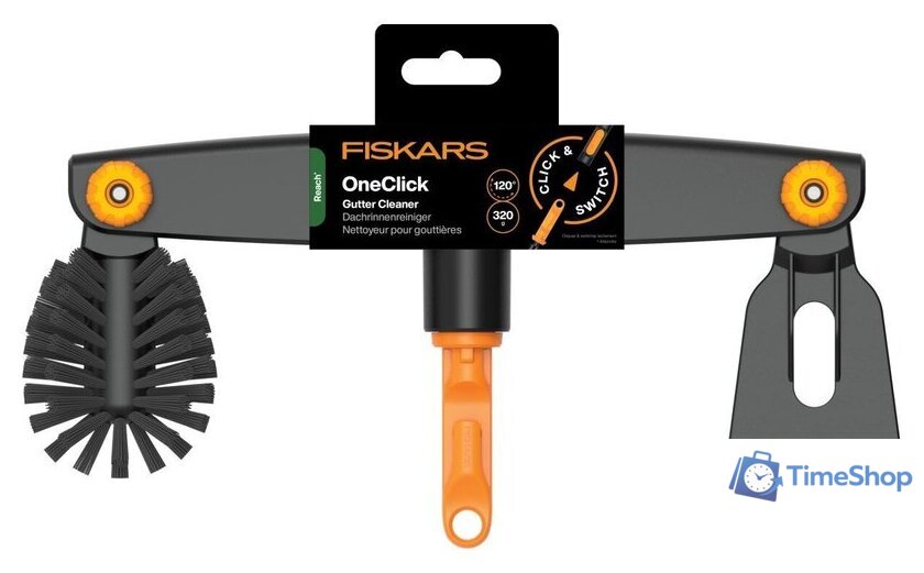 Очиститель желобов Fiskars 1080698 - Изображение №1 — Интернет-магазин Time-Shop