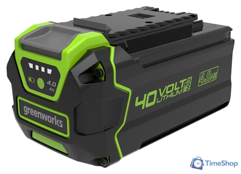 Аккумулятор Greenworks G40USB4 (40В/4 Ач) - Изображение №1 — Интернет-магазин Time-Shop