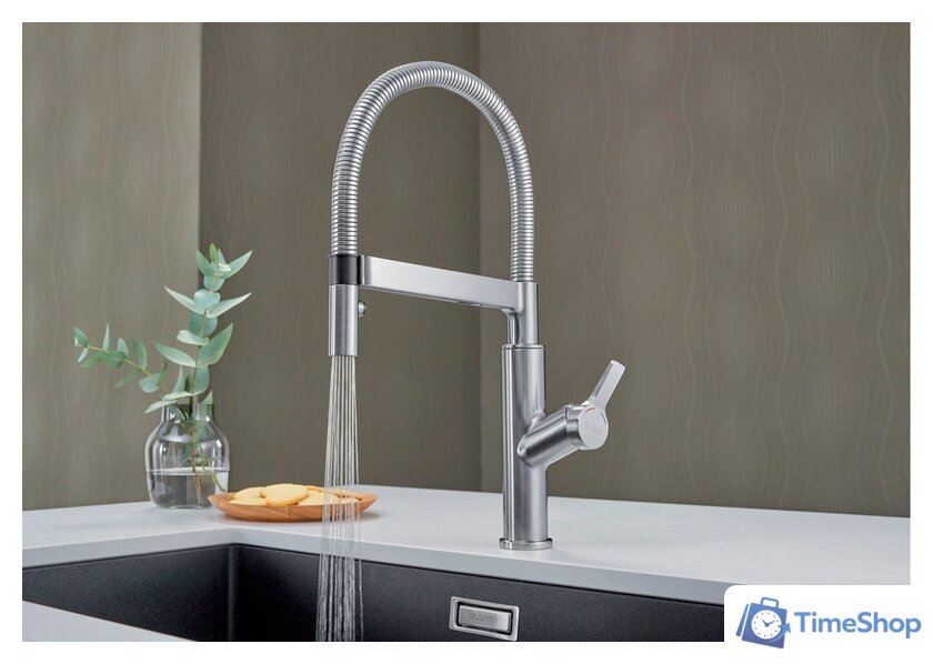 Смеситель Blanco Solenta-S Senso рычаг справа (хром) - Изображение №3 — Интернет-магазин Time-Shop