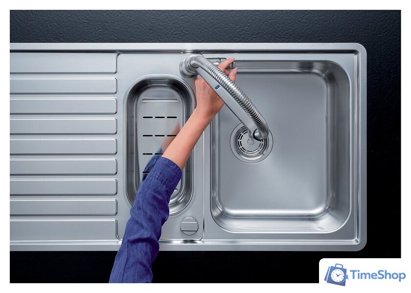 Смеситель Blanco Solenta-S Senso рычаг справа (хром) - Изображение №6 — Интернет-магазин Time-Shop