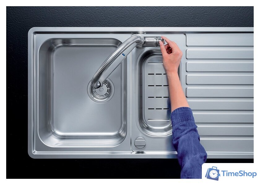 Смеситель Blanco Solenta-S Senso рычаг справа (хром) - Изображение №7 — Интернет-магазин Time-Shop