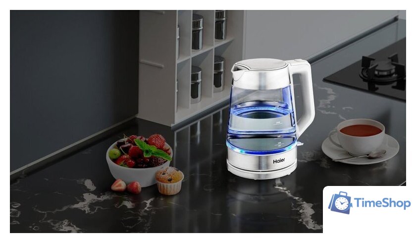 Электрический чайник Haier HK-500 - Изображение №4 — Интернет-магазин Time-Shop