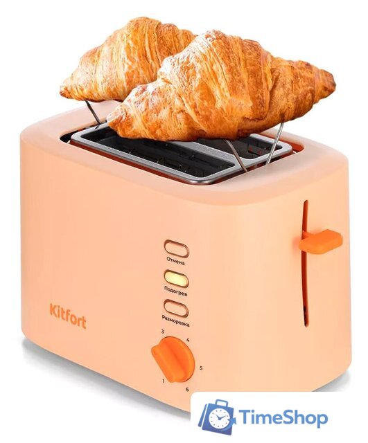 Тостер Kitfort KT-6214 - Изображение №1 — Интернет-магазин Time-Shop