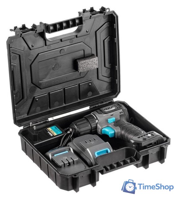 Дрель-шуруповерт Tesla TCD12BL 834528 (с 2-мя АКБ, кейс) - Изображение №14 — Интернет-магазин Time-Shop