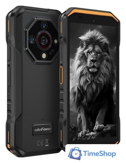 Телефон Ulefone Armor X32 Pro 8GB/256GB (черный/оранжевый) - Изображение №2 — Интернет-магазин Time-Shop