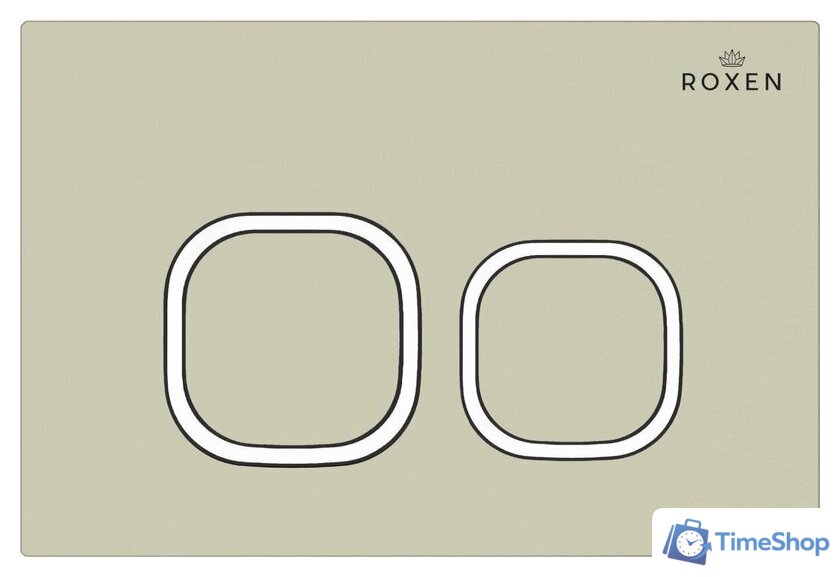 Унитаз подвесной Roxen Cube bidet в комплекте с инсталляцией StounFix Dual Fresh 6 в 1 966554 (кнопка: бежевый) - Изображение №9 — Интернет-магазин Time-Shop