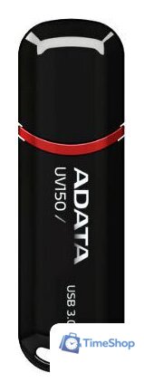 USB Flash ADATA UV150 64GB (черный) - Изображение №1 — Интернет-магазин Time-Shop