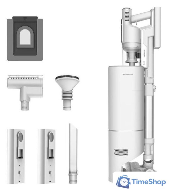 Пылесос Polaris PVCSDC 2002 (белый) - Изображение №1 — Интернет-магазин Time-Shop